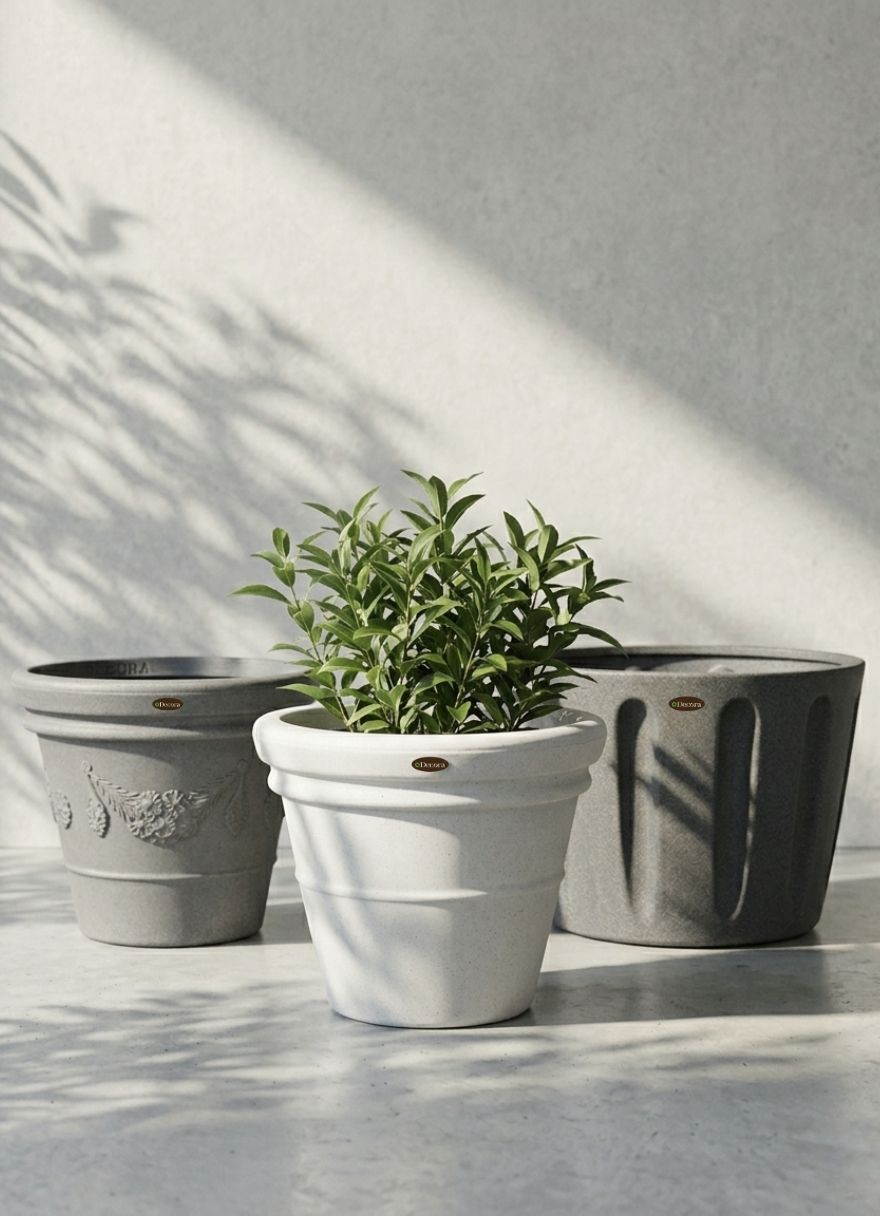 Decora Pots for commercial space